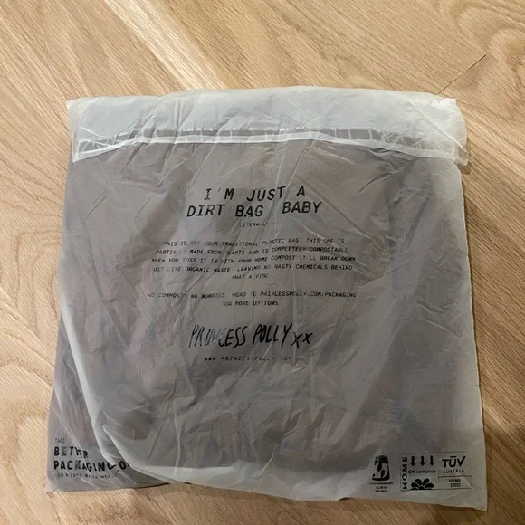 NWT Princess Polly Sabella Mini Dress Brown 4 - Picture 8 of 8